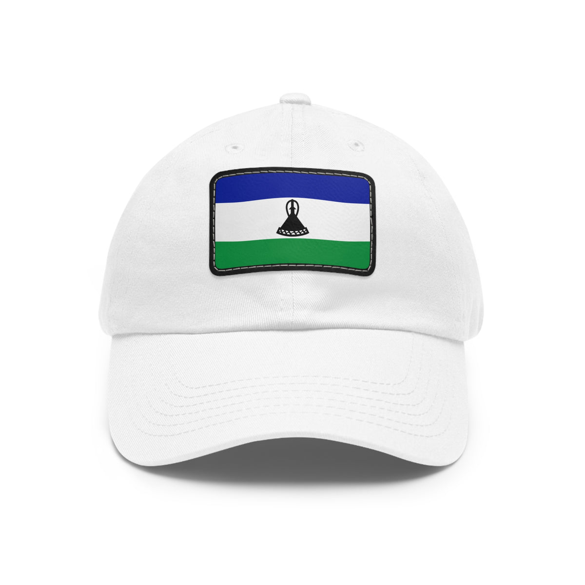 Lesotho Leather Patch Hat