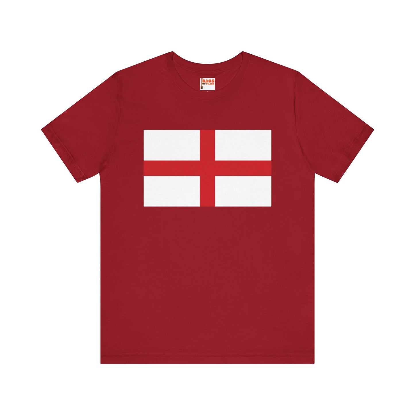 England Flag on T-shirt