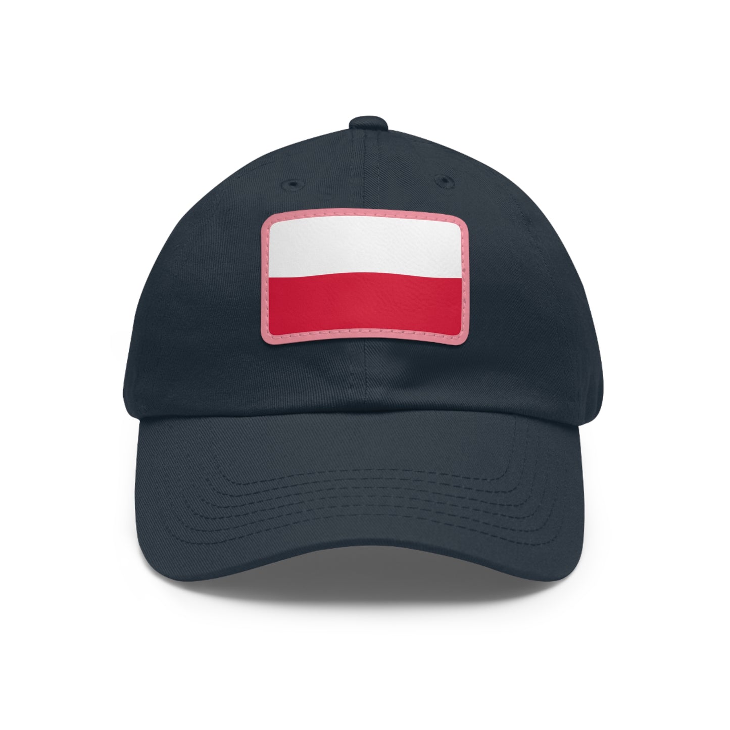 Poland Leather Patch Hat