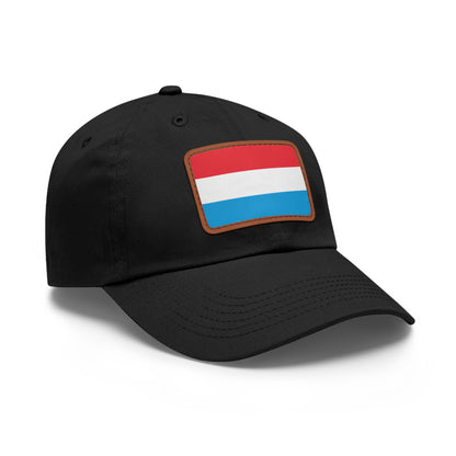 Luxembourg Leather Patch Hat