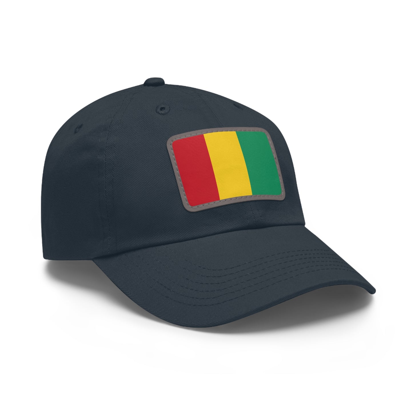 Guinea Leather Patch Hat