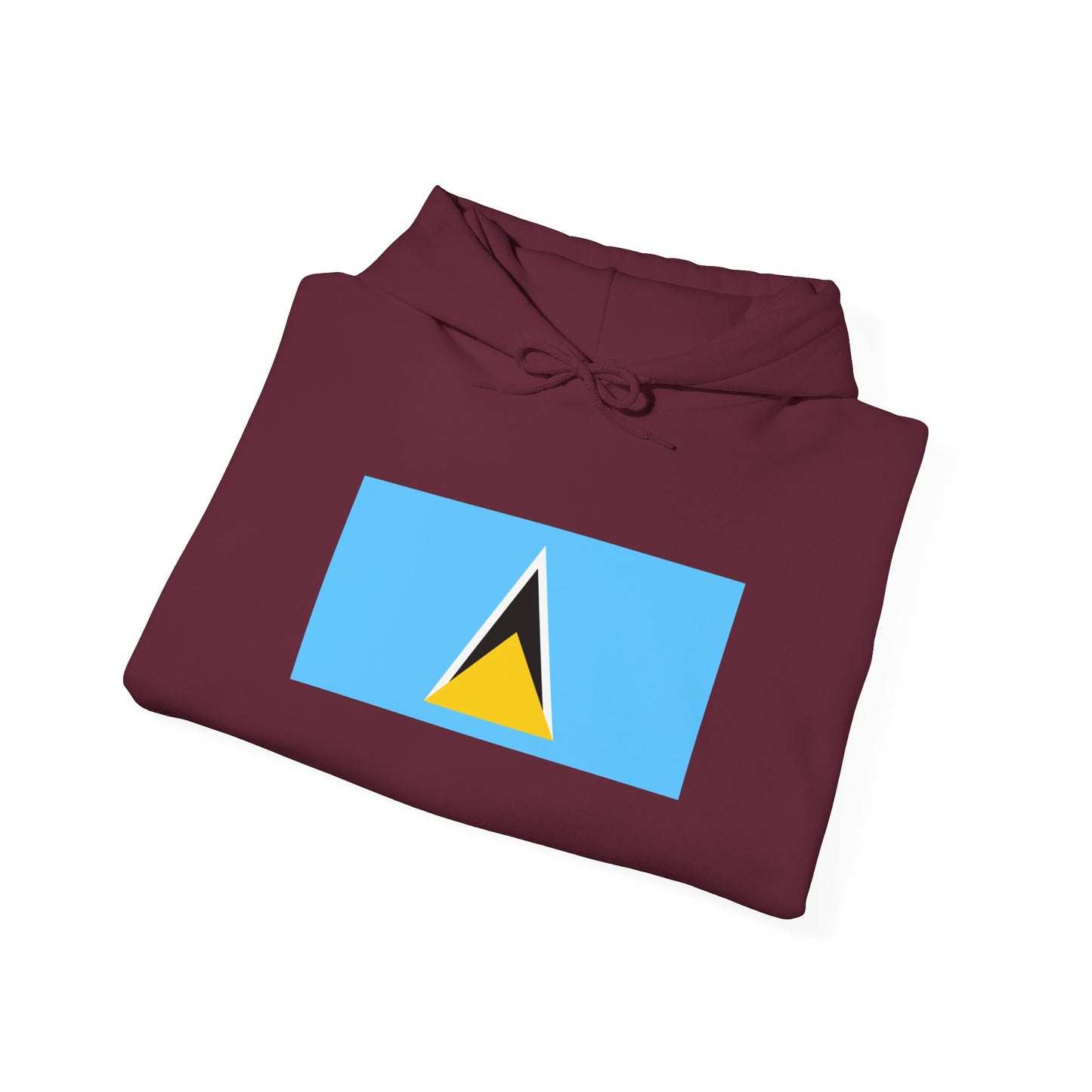 Saint Lucia Flag Hoodies