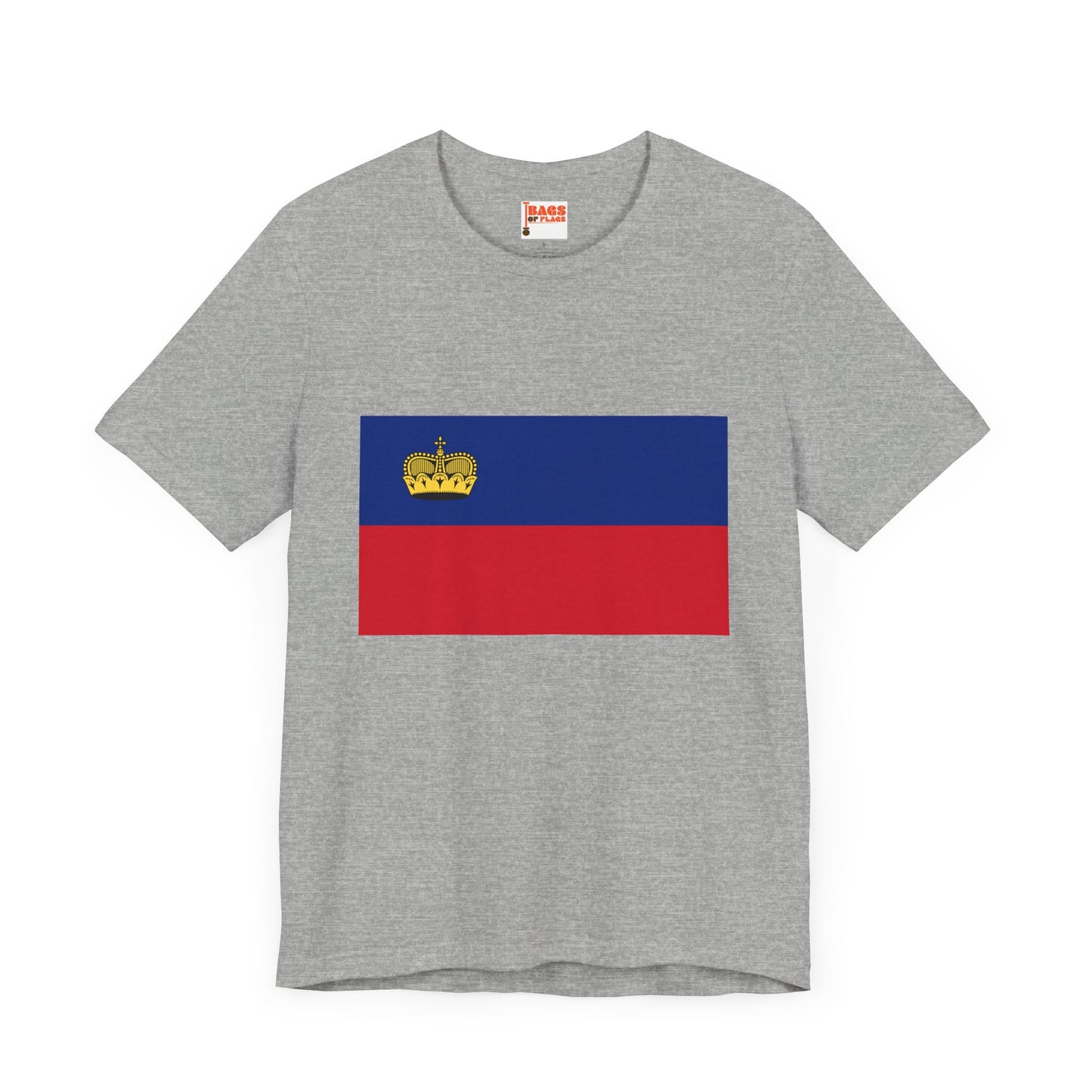 Liechtenstein Flag on T-shirt