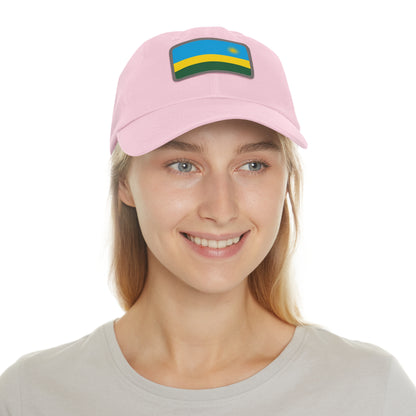 Rwanda Leather Patch Hat
