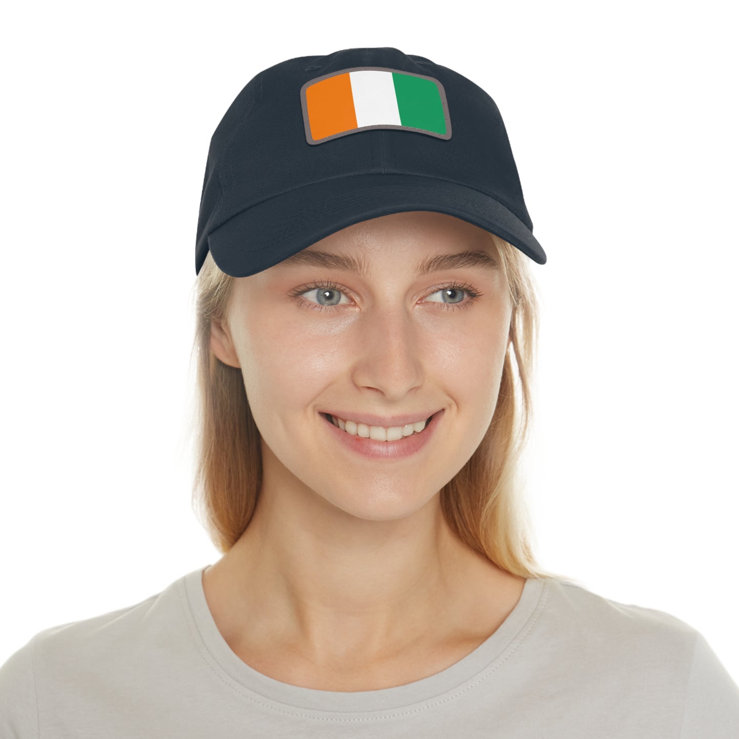 Côte d’Ivoire Leather Patch Hat