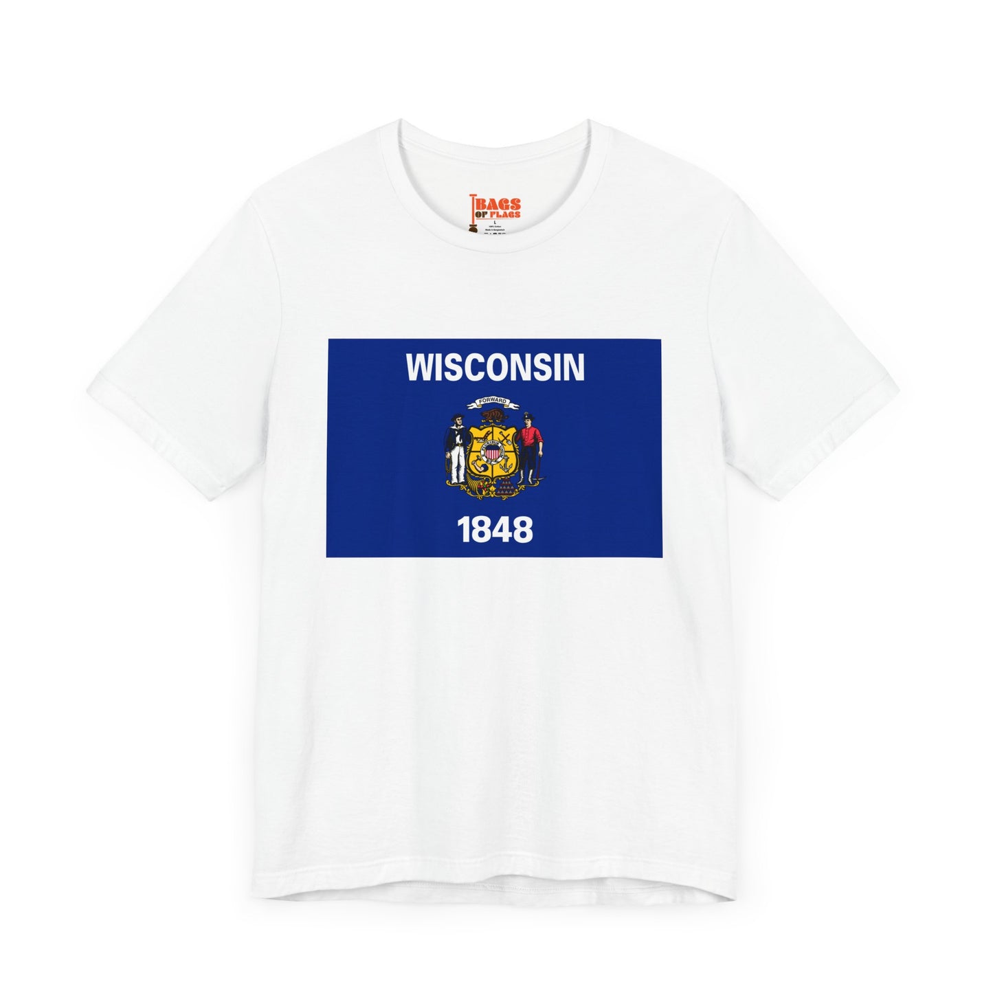 Wisconsin Flag T-shirts