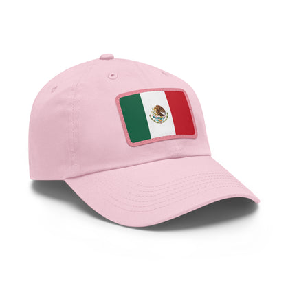 Mexico Leather Patch Hat
