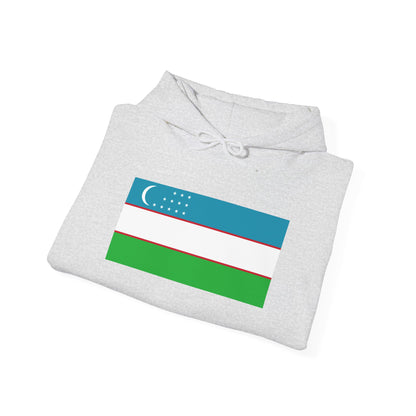 Uzbekistan Flag Hoodies