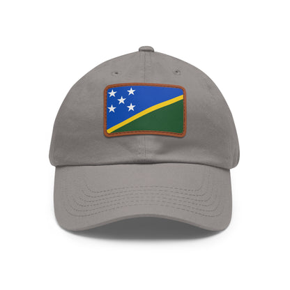 Solomon Islands Leather Patch Hat