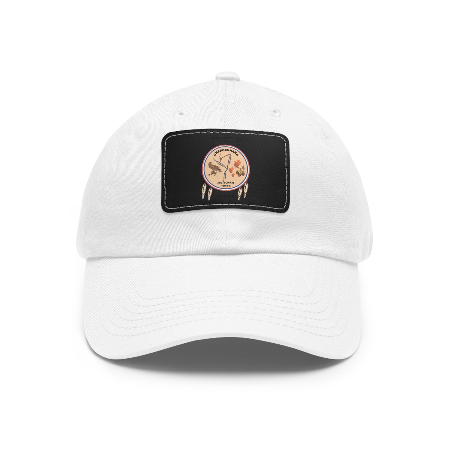 Cheroenhaka-Nottoway Nation Leather Patch Hat