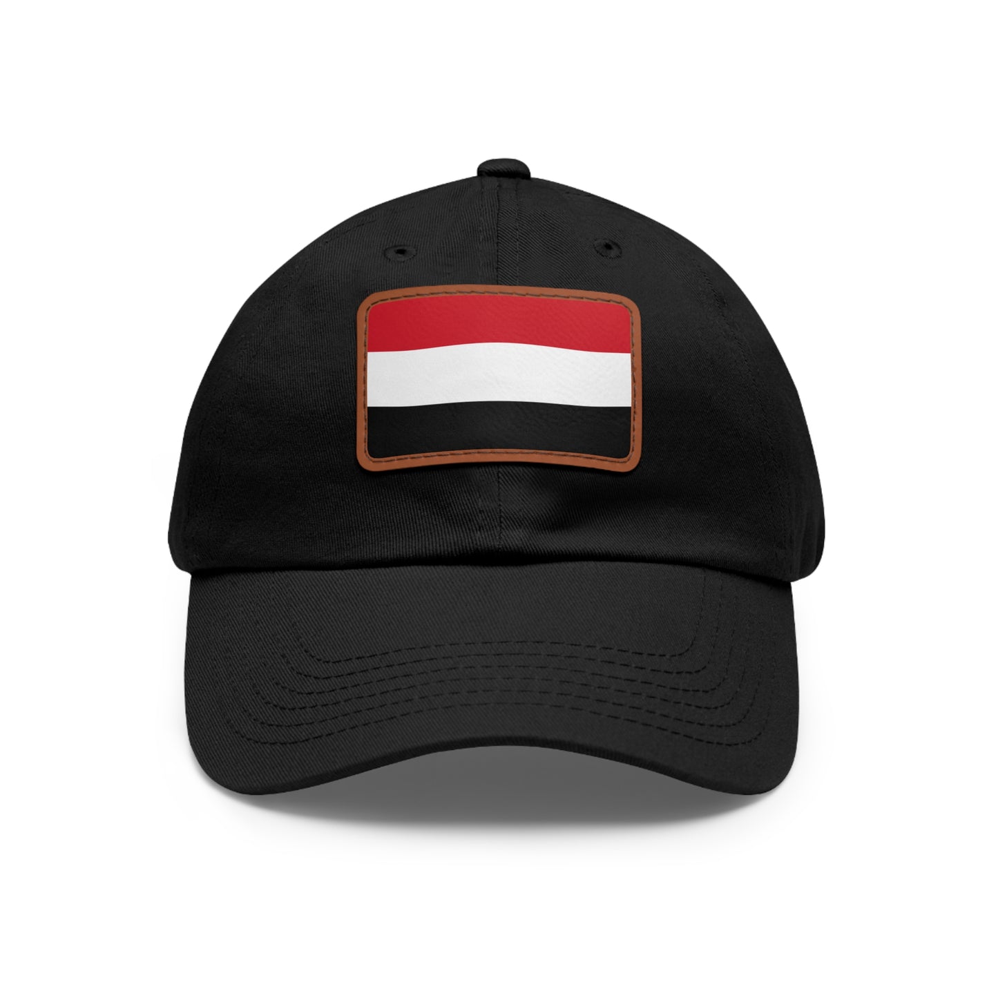 Yemen Leather Patch Hat