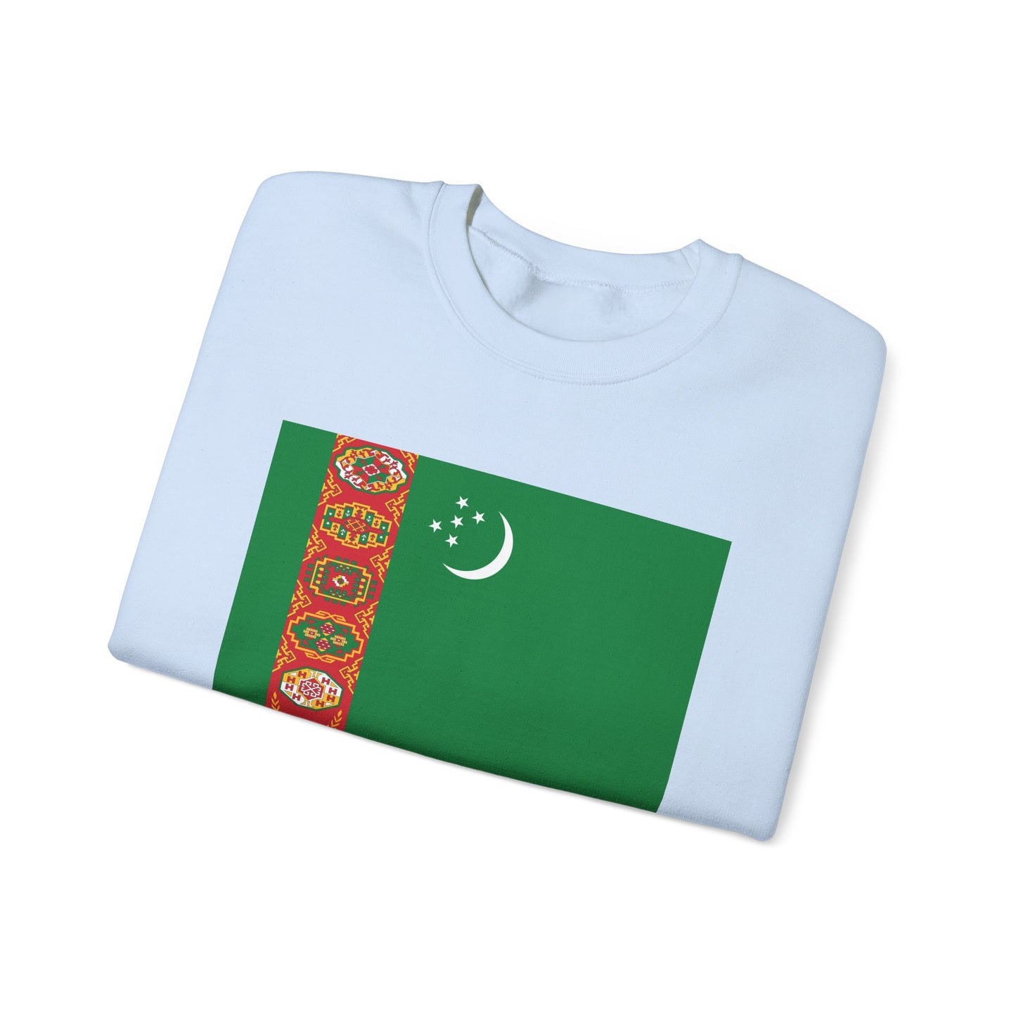 Turkmenistan Flag Sweatshirt