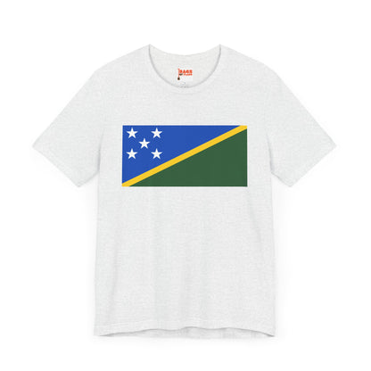 Solomon Islands Flag on T-shirt