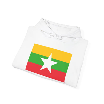 Myanmar Flag Hoodies