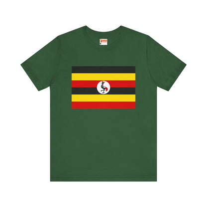 Uganda Flag on T-shirt