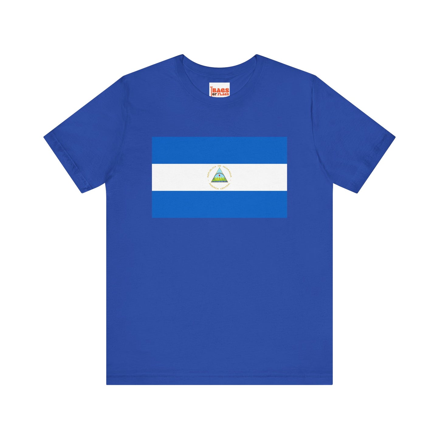 Nicaragua Flag on T-shirt