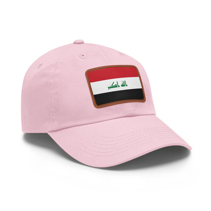 Iraq Leather Patch Hat