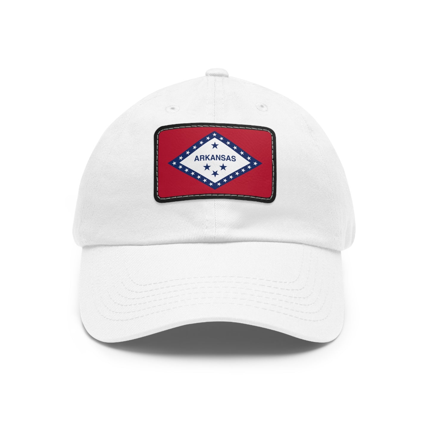 Arkansas Leather Patch Hat
