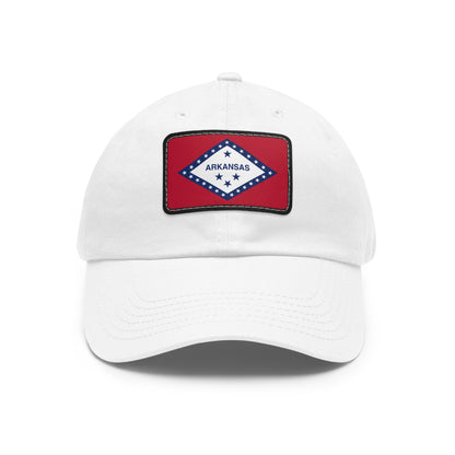 Arkansas Leather Patch Hat