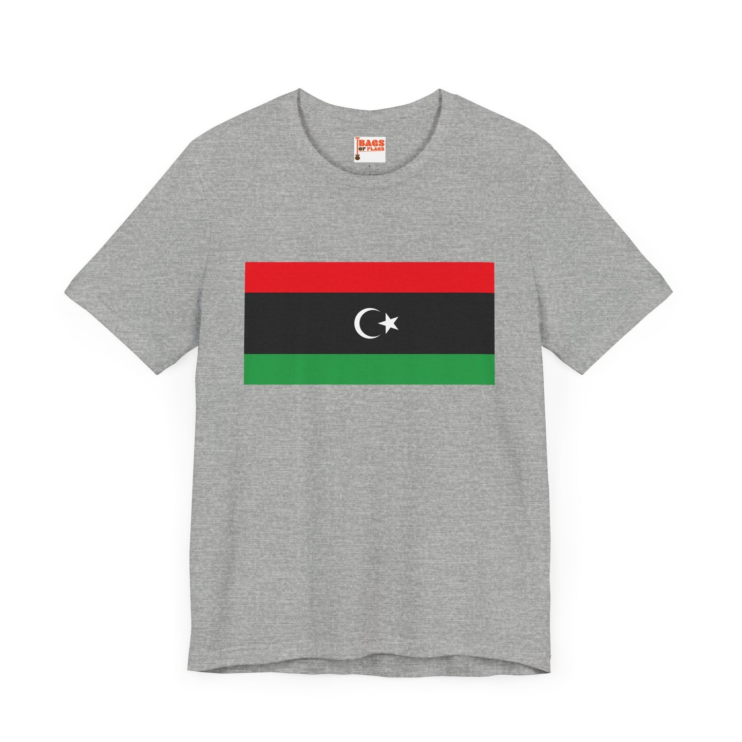 Libya Flag on T-shirt