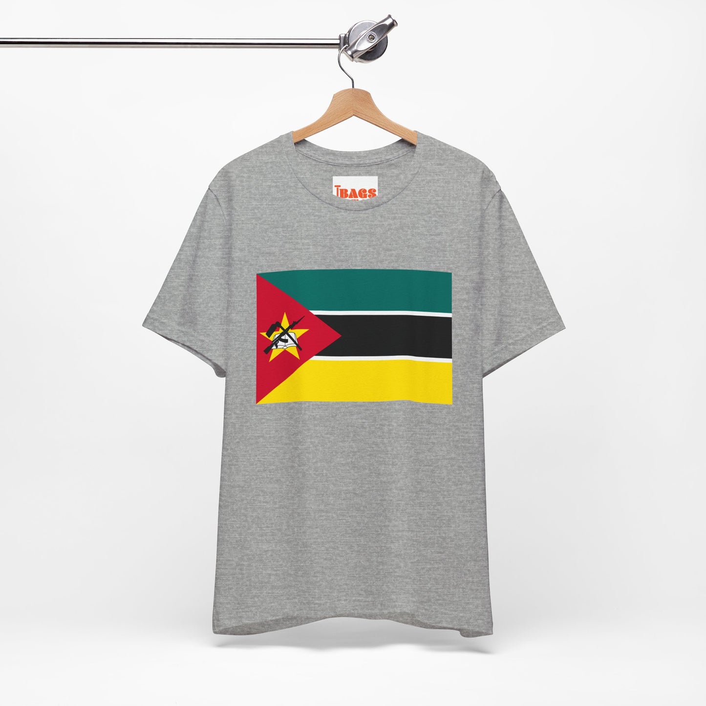 Mozambique Flag on T-shirt