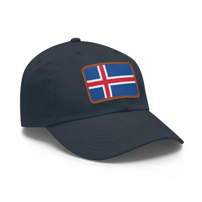 Iceland Leather Patch Hat