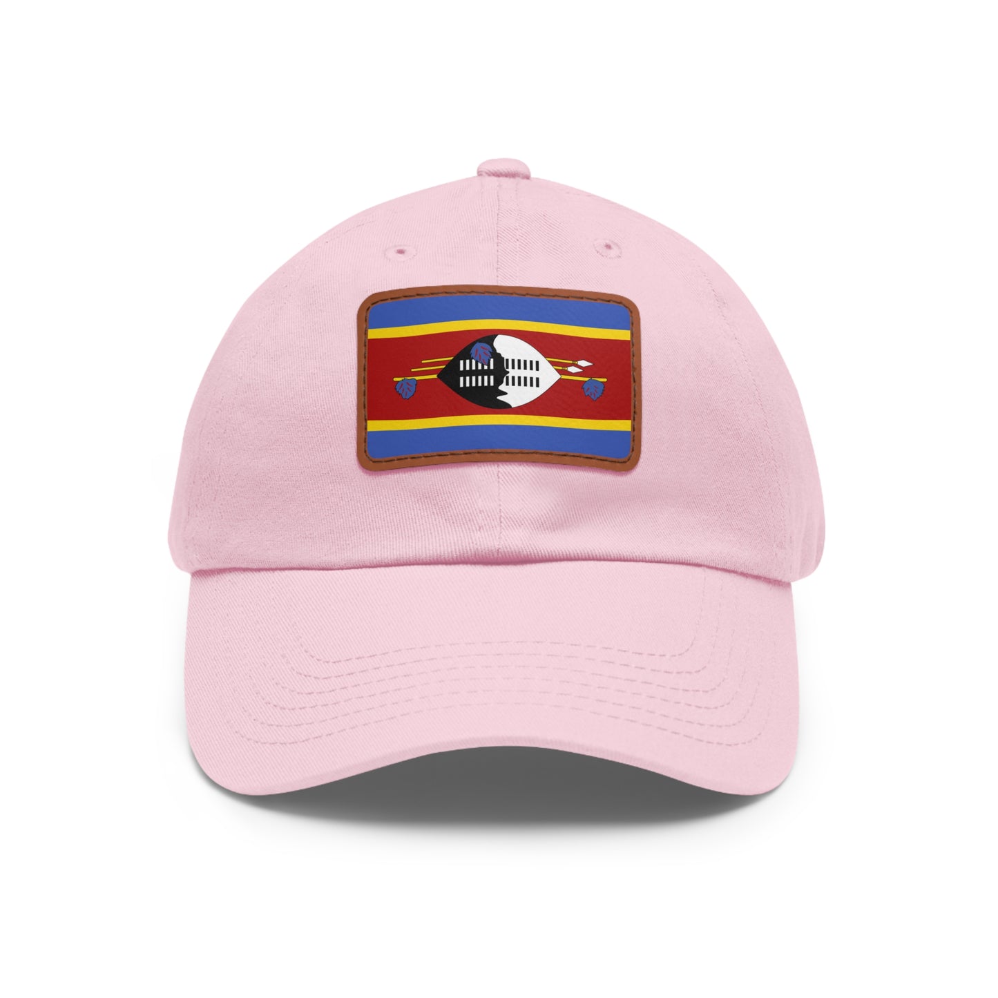 Eswatini Leather Patch Hat