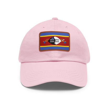 Eswatini Leather Patch Hat