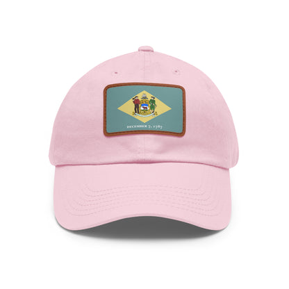 Delaware Leather Patch Hat
