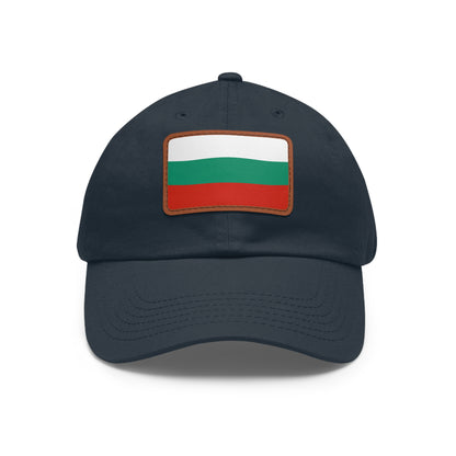 Bulgaria Leather Patch Hat