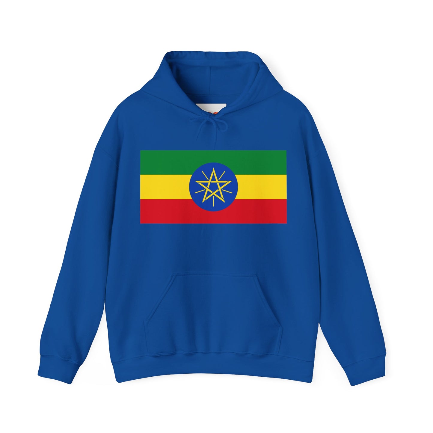 Ethiopia Flag on Hoodie