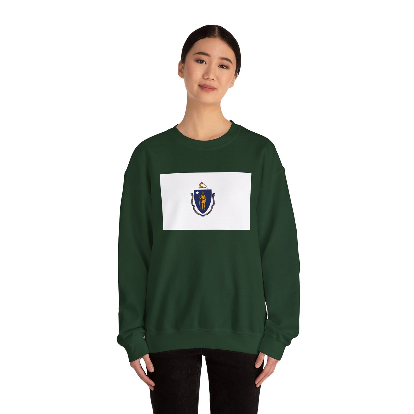 Massachusetts Flag Sweatshirt