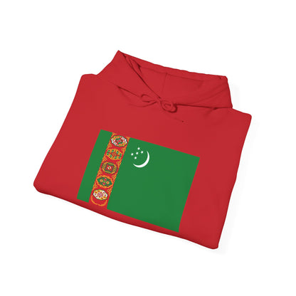 Turkmenistan Flag Hoodies