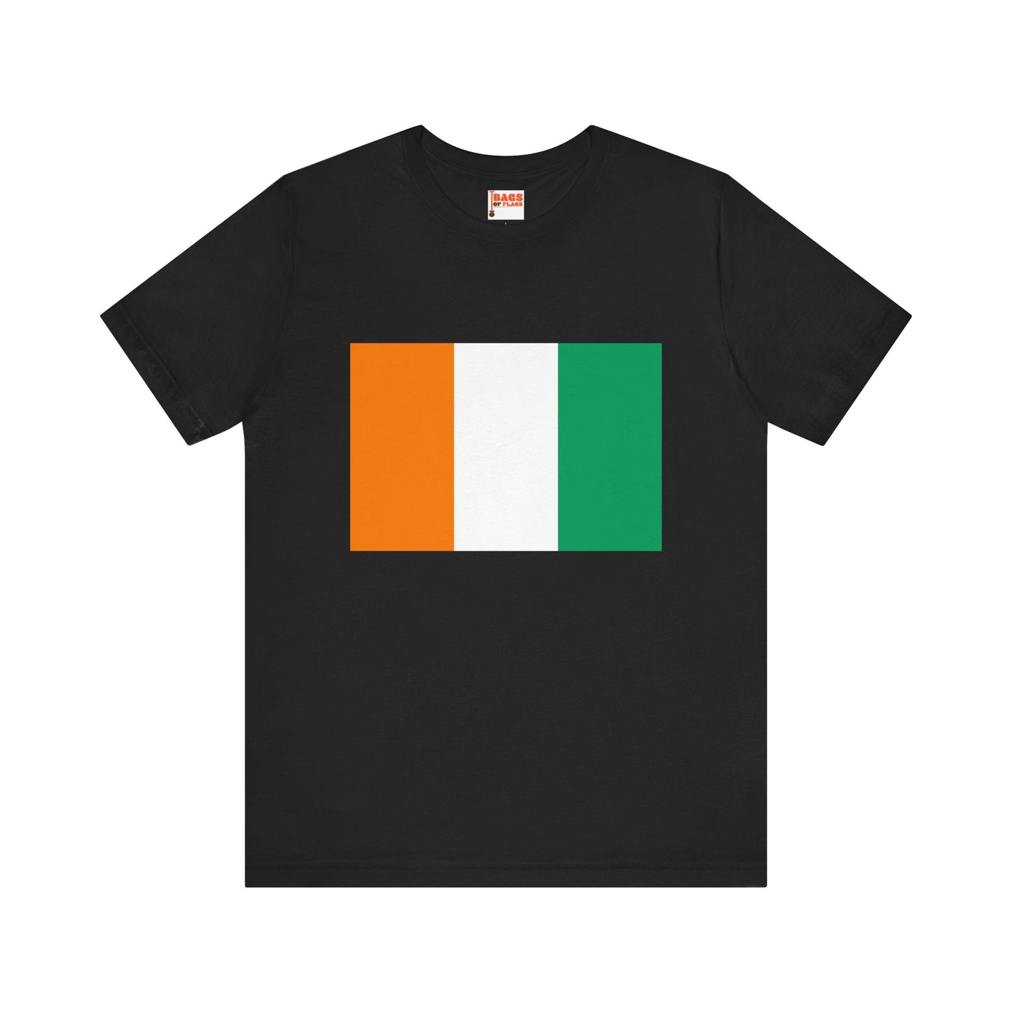Côte d’Ivoire Flag on T-shirt