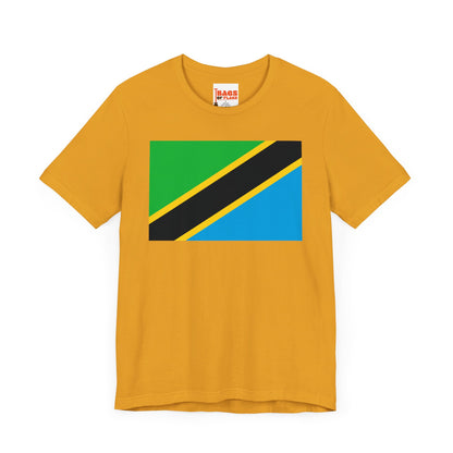 Tanzania Flag on T-shirt