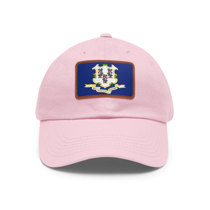 Connecticut Leather Patch Hat