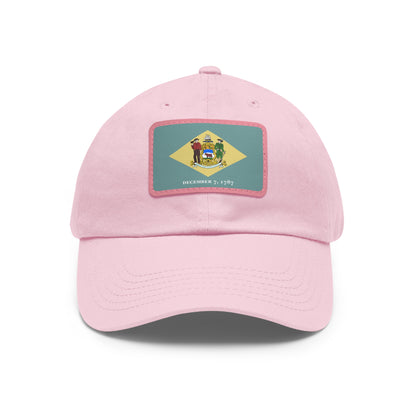 Delaware Leather Patch Hat