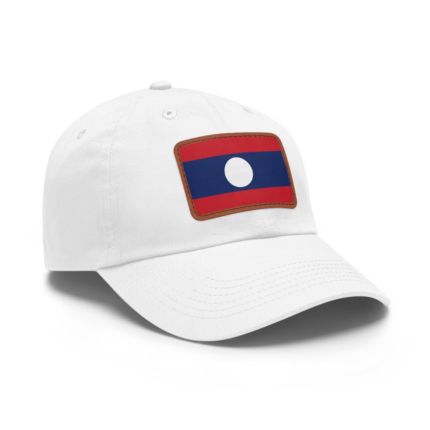 Laos Leather Patch Hat