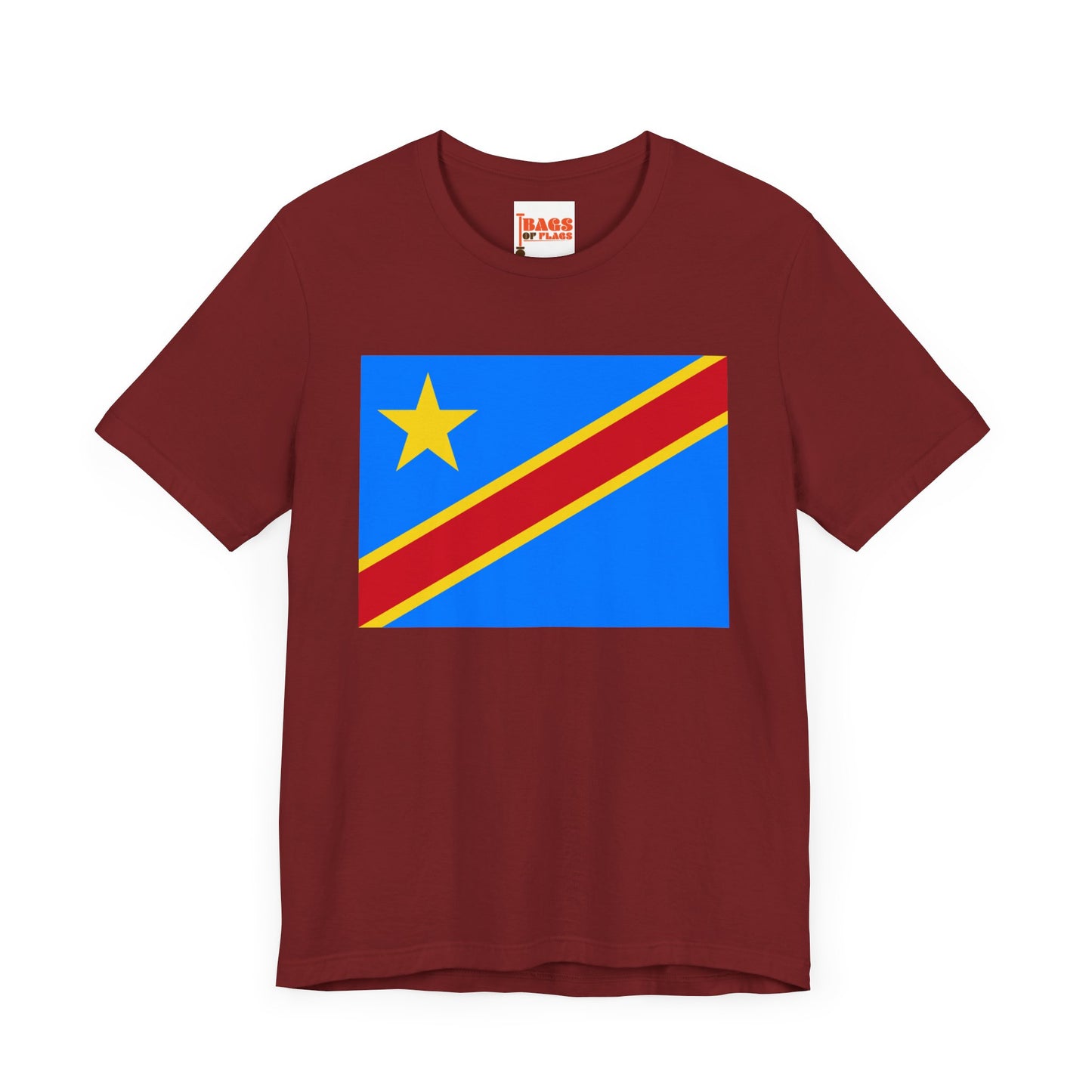 Democratic Republic of Congo Flag on T-shirt