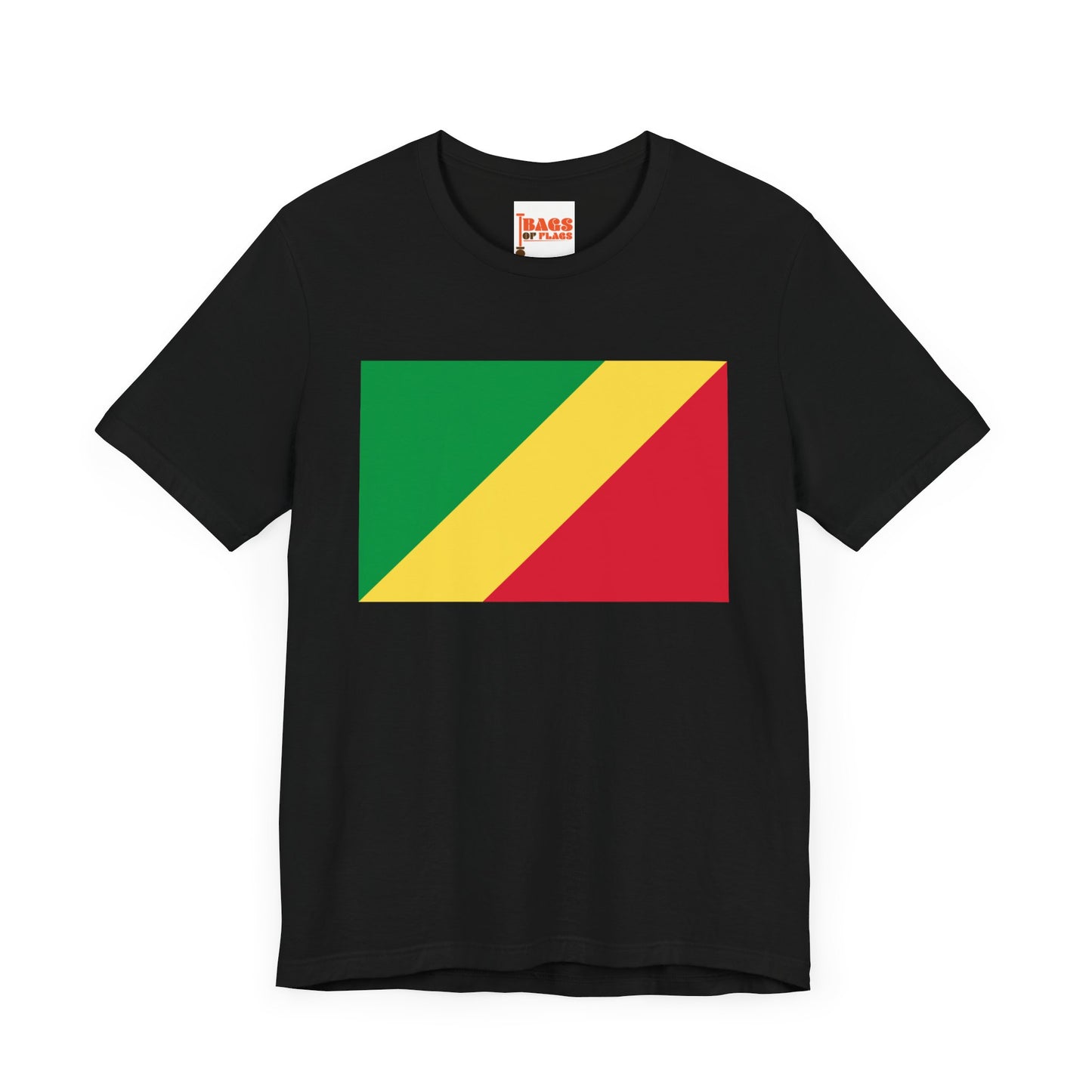 Republic of Congo Flag on T-shirt