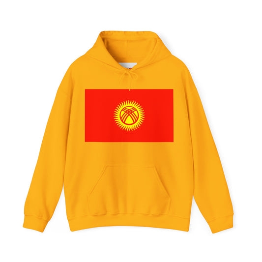 Kyrgyzstan Flag on Hoodie