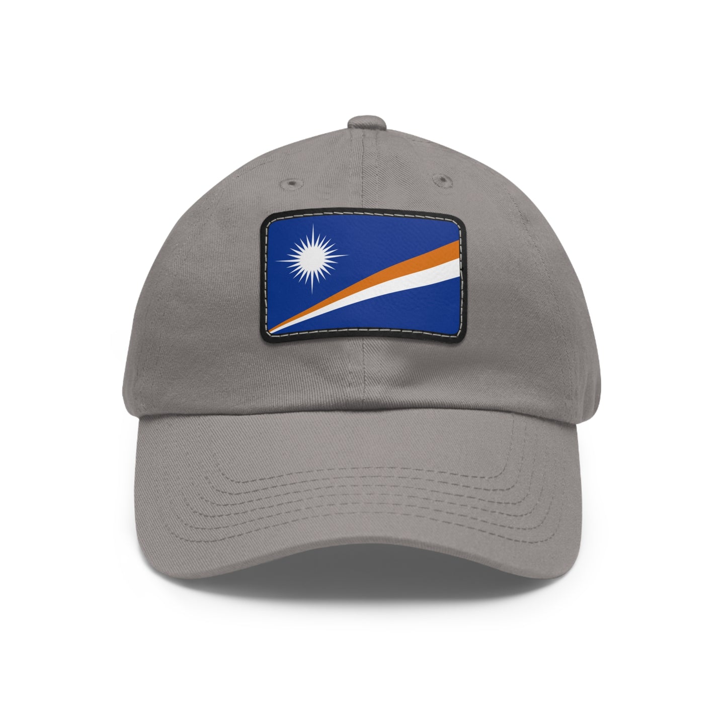 Marshall Islands Leather Patch Hat