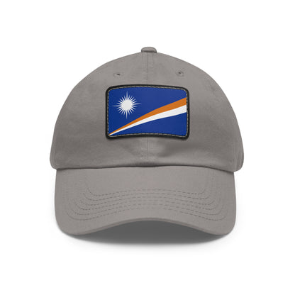 Marshall Islands Leather Patch Hat