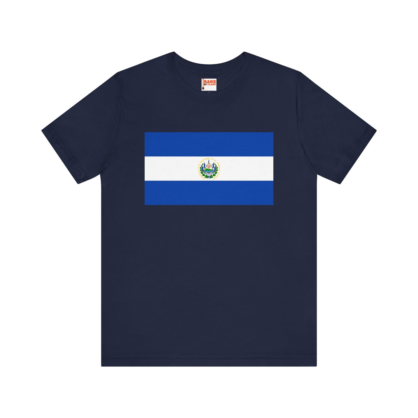El Salvador Flag on T-shirt