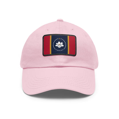 Mississippi Leather Patch Hat