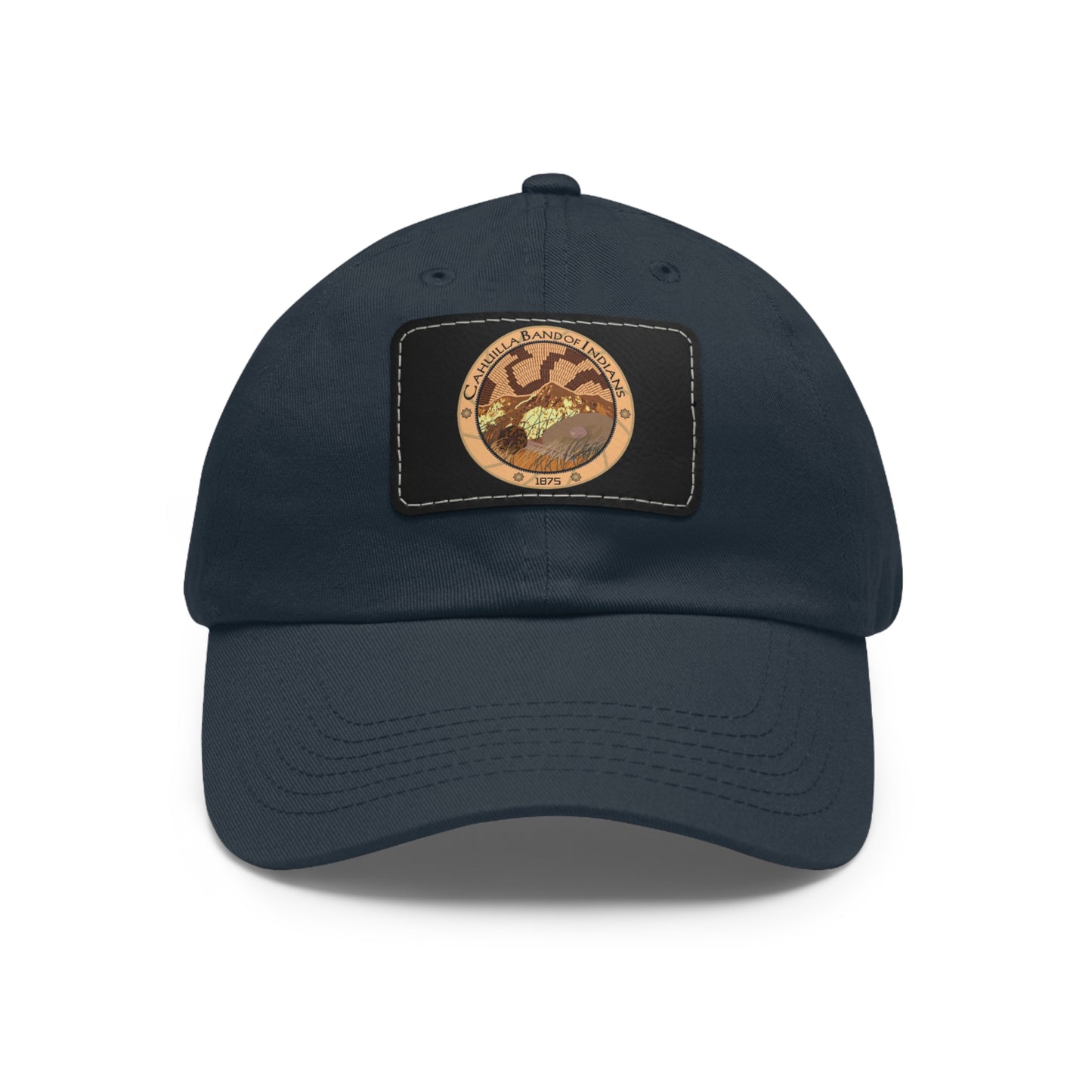 Cahuilla Leather Patch Hat