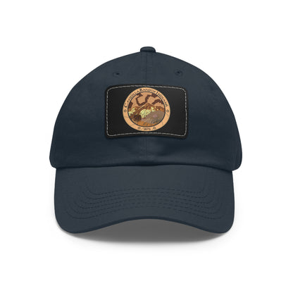 Cahuilla Leather Patch Hat