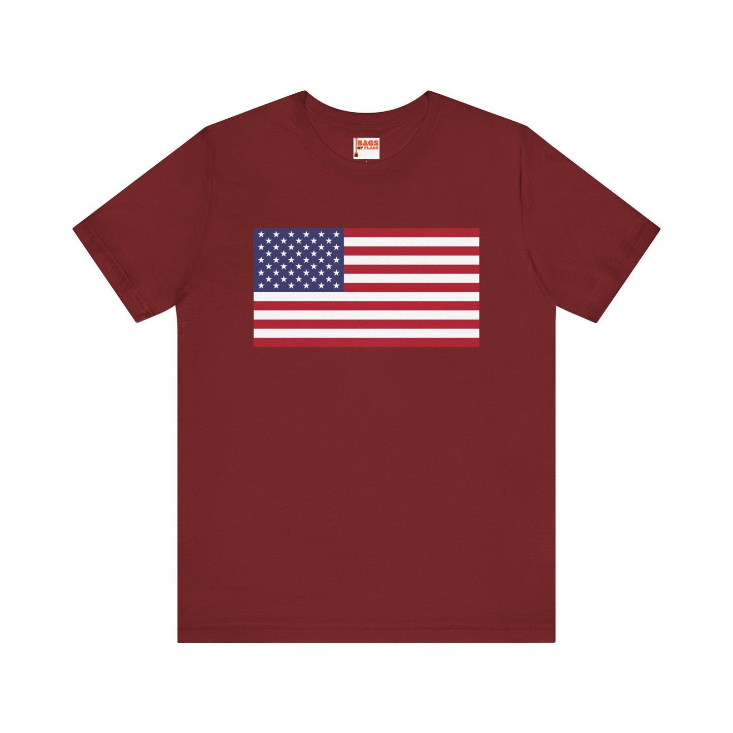 United States of America Flag on T-shirt