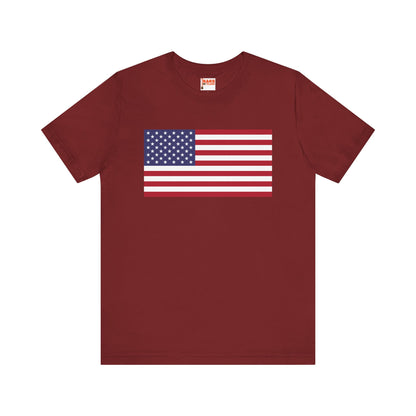 United States of America Flag on T-shirt
