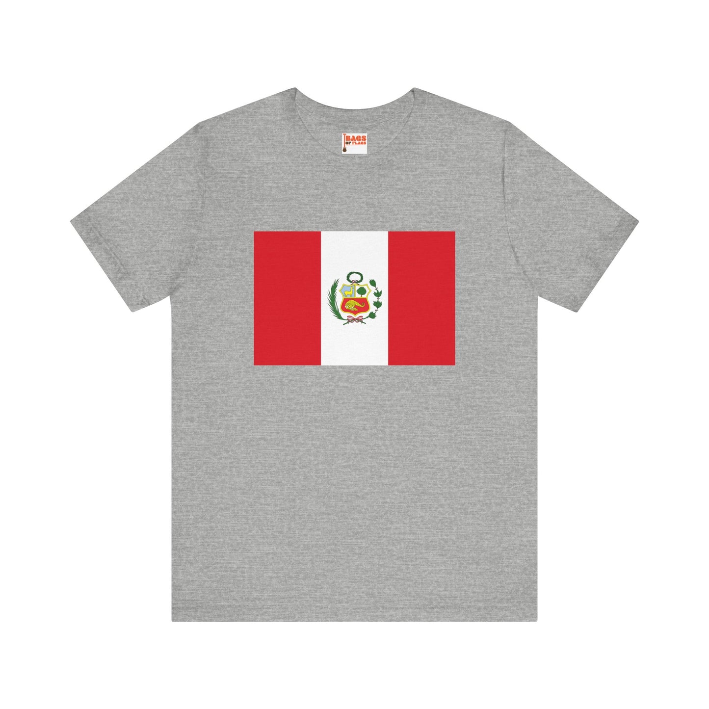 Peru Flag on T-shirt